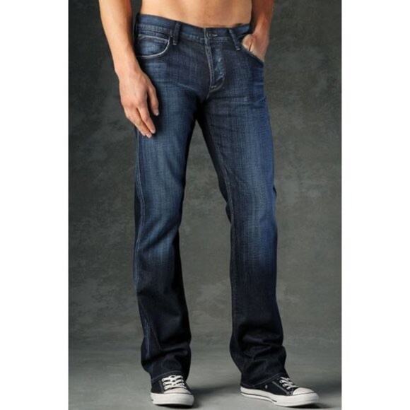 Hudson Men’s Clifton Bootcut Jeans Size 29 Medium Wash 5-Pocket Denim - Picture 1 of 7